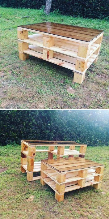 pallet table project ideas