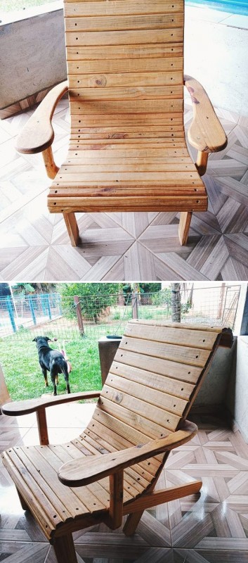 Pallet chair furniture ideas