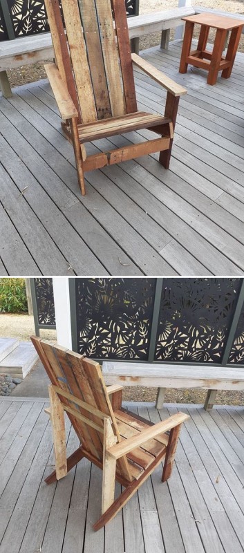 Pallet chair furniture ideas