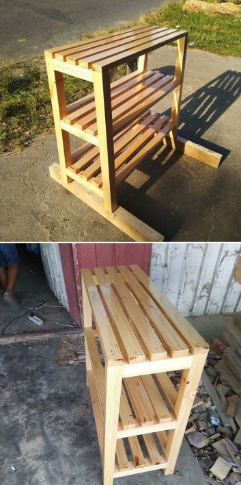 Pallet table furniture ideas